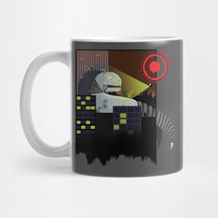 TED goes on rampage in the city Mug